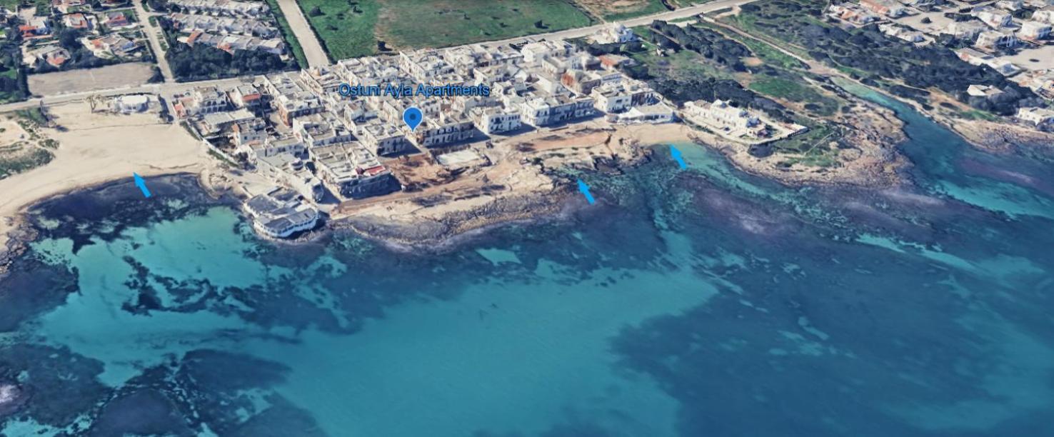 Ostuni Ayla Apartments Вилланова-ди-Остуни Экстерьер фото